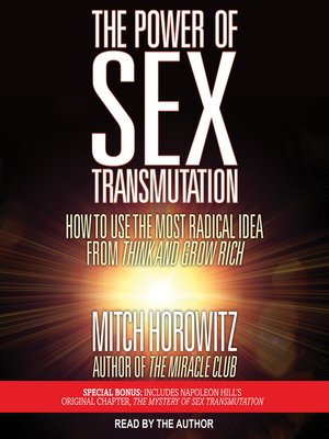 cover image of The Power of Sex Transmutation